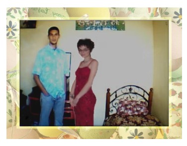 moi avec ma cousine